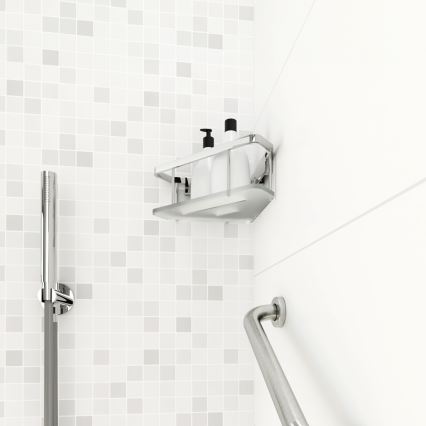 NIMCO Ki 14003-B-26 - Wandablage für Dusche KIBO glänzendes Chrom