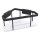 NIMCO Ki-14003-B-90 - Wandablage für Dusche KIBO matt schwarz/weiß