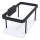 NIMCO Ki-14015-B-90 - Wandablage für Dusche KIBO matt schwarz/weiß