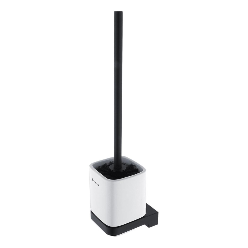 NIMCO MAC 29094KN-90 - Toilettenbürste wandmontiert MAYA weiß/matt schwarz