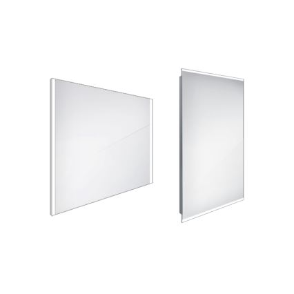 NIMCO ZP 11003 - LED-Badezimmerspiegel mit Hintergrundbeleuchtung LED/21W/230V 6500K 70x80 cm IP44