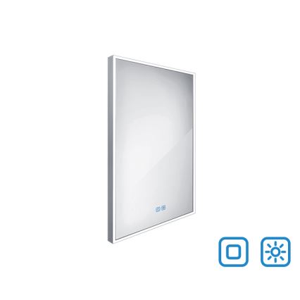 NIMCO ZP 13001VX - Dimmbarer LED-Badezimmerspiegel mit Hintergrundbeleuchtung LED/35W/230V 3000-6500K 70x50 cm IP44
