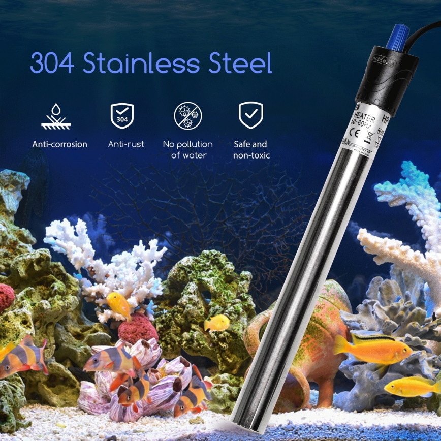 Nobleza - 100 W Edelstahl-Aquarienheizer