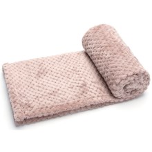 Nobleza - Decke für Haustiere 80x80 cm rosa