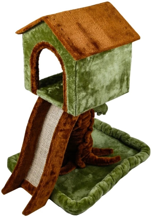 Nobleza - Kratzbaum für Katzen 73,5x66x47 cm Haus