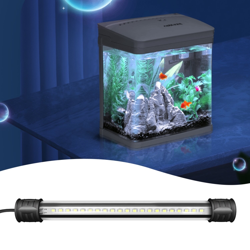 Nobleza - LED Aquarium-Beleuchtung LED/1W/230V IPX7 20 cm