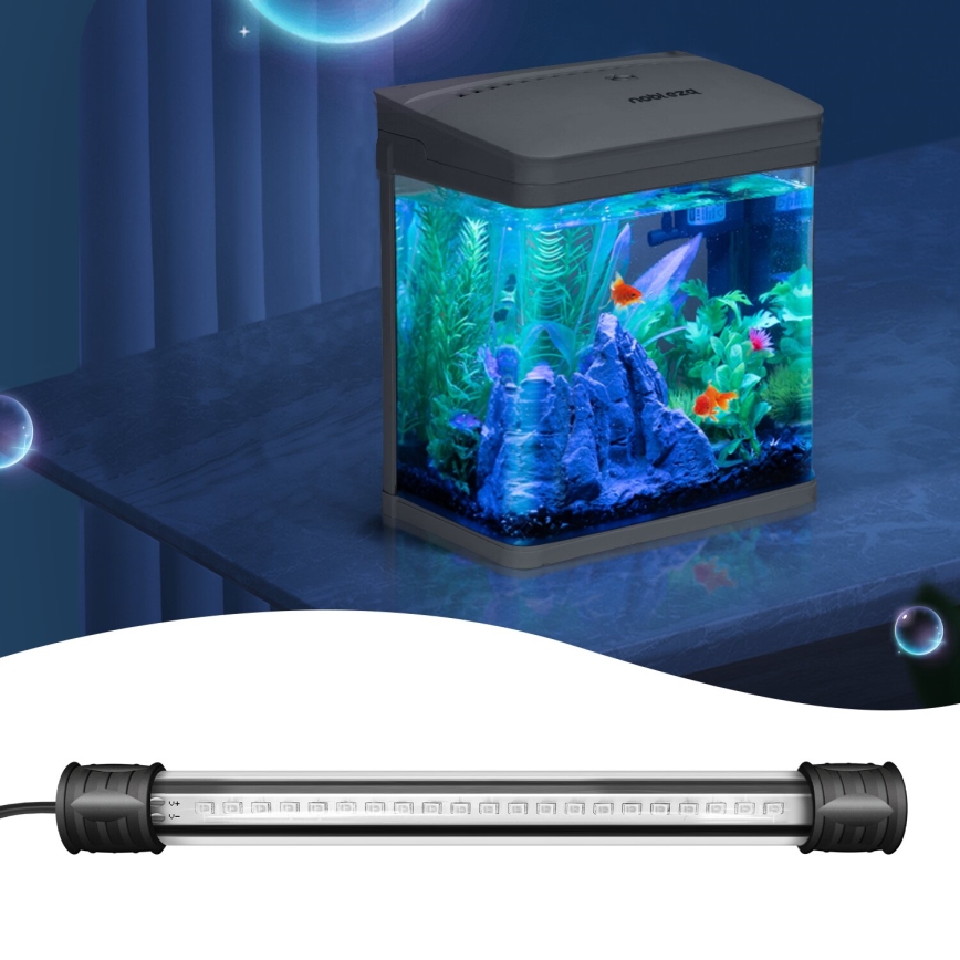 Nobleza - LED Aquarium-Beleuchtung LED/1W/230V IPX7 20 cm