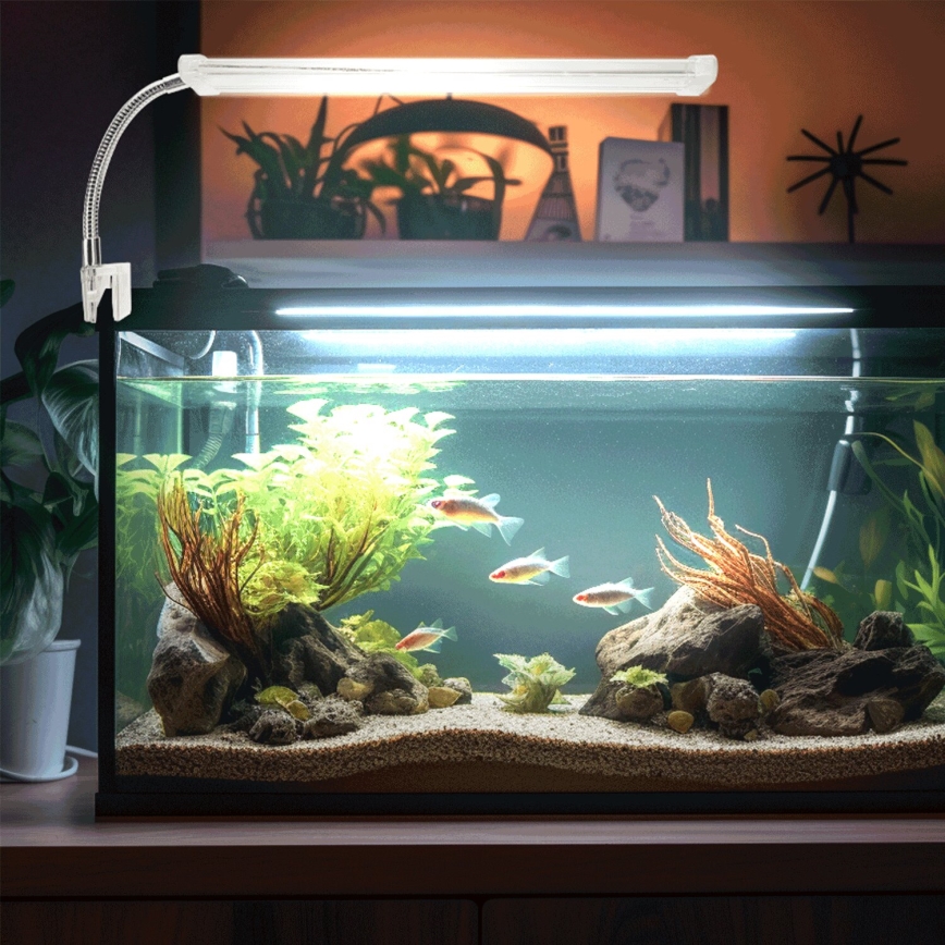 Nobleza - LED Aquarium-Beleuchtung LED/8W/230V IPX7 30 cm