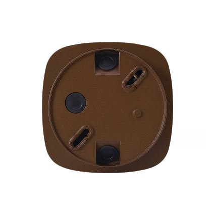 Nordlux - Außen-Deckenleuchte SIDARA 1xE27/15W/230V IP54 braun