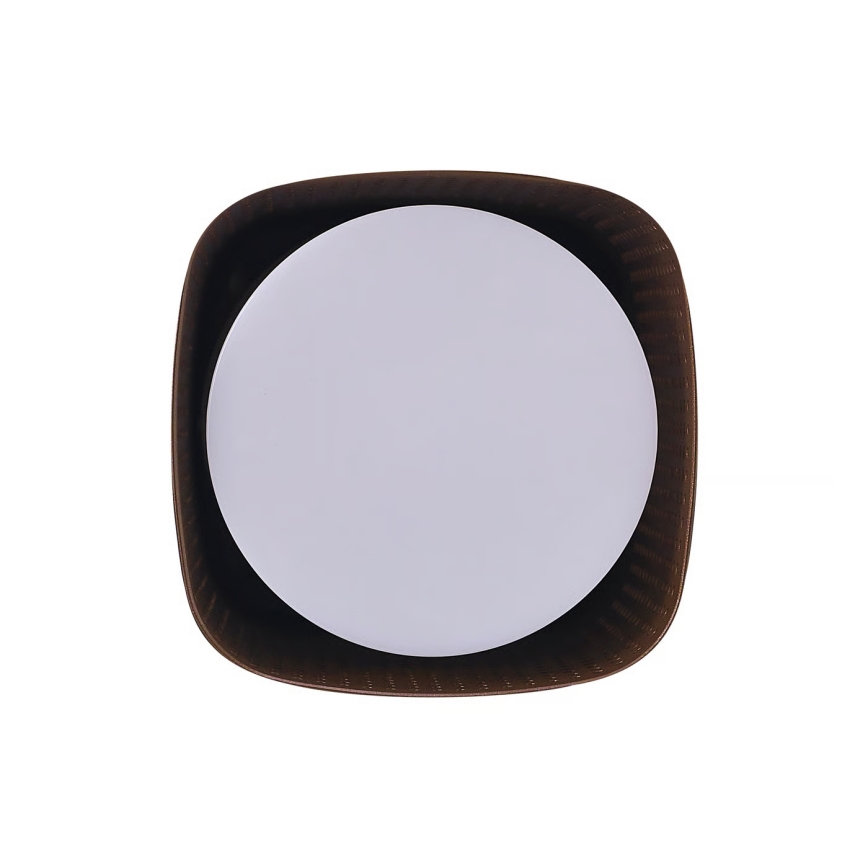 Nordlux - Außen-Deckenleuchte SIDARA 1xE27/15W/230V IP54 braun