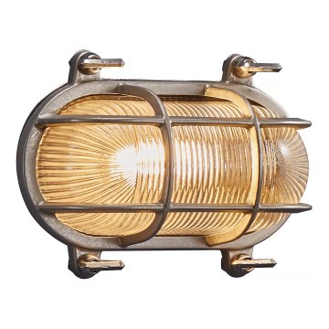 Nordlux - Außenwandleuchte HELFORD 1xE27/12,5W/230V IP64 grau