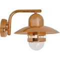 Nordlux - Außenwandleuchte NIBE 1xE27/60W/230V IP54 kupferfarben