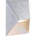 Nordlux - Außenwandleuchte PONTIO 1xGU10/25W/230V IP54 silber