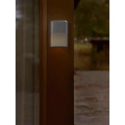 Nordlux - Außenwandleuchte SIDARA 1xE27/15W/230V IP54 anthrazit