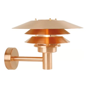 Nordlux - Außenwandleuchte VENO 1xE27/60W/230V IP54 kupferfarben