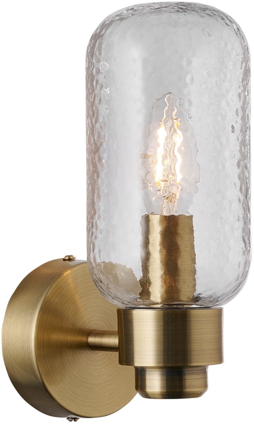 Nordlux - Badezimmer-Wandleuchte TUTAN 1xE14/25W/230V IP44 Messing