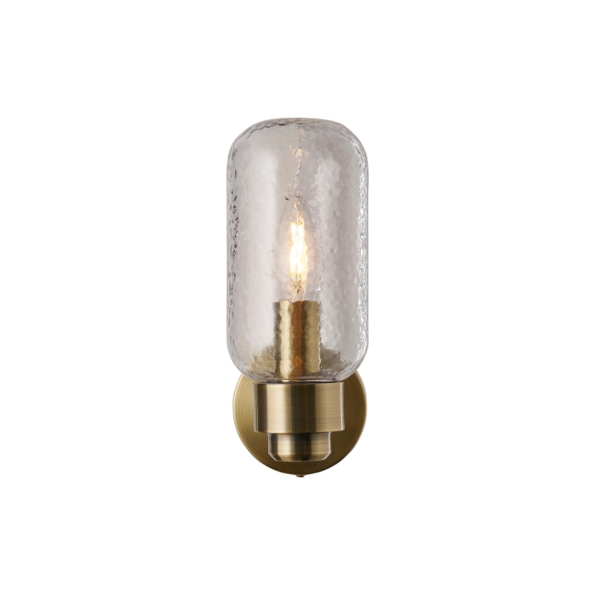 Nordlux - Badezimmer-Wandleuchte TUTAN 1xE14/25W/230V IP44 Messing