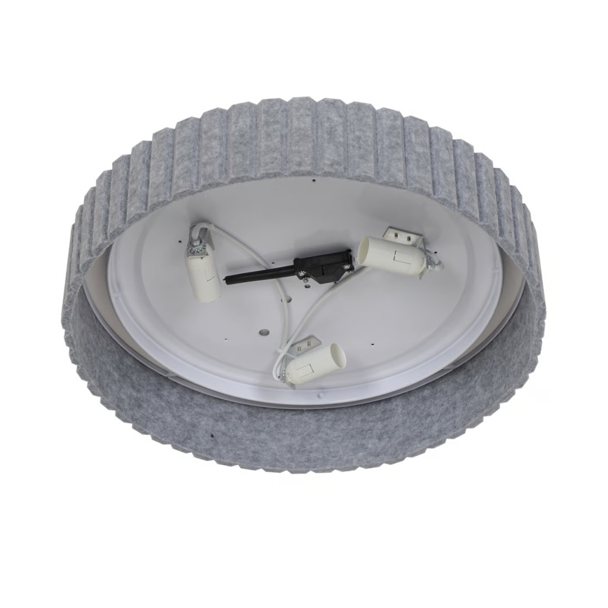 Nordlux - Deckenleuchte CORATO 3x E14/15W/230V Ø 42 cm grau