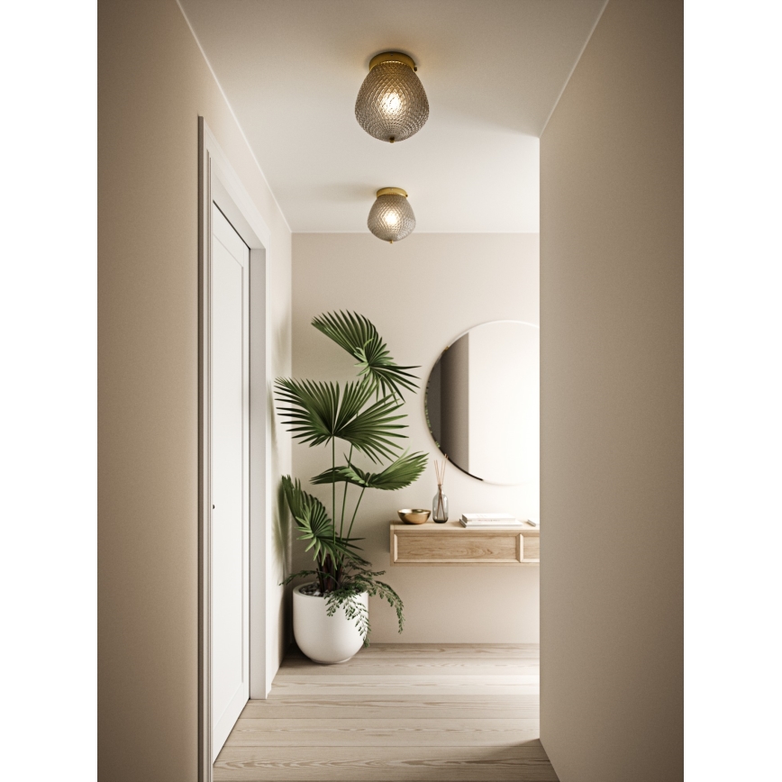 Nordlux - Deckenleuchte ORBIFORM 1xE27/40W/230V golden