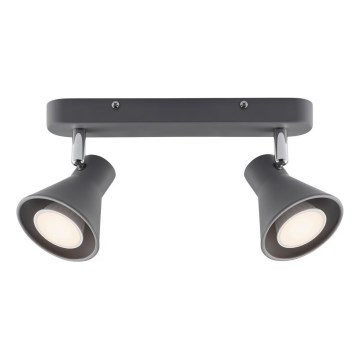 Nordlux - Deckenspot EIK 2xGU10/35W/230V grau