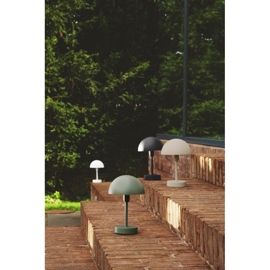 Nordlux - Dimmbare, aufladbare LED-Outdoor-Tischleuchte ELLEN LED/2,8W/3,7V IP44 schwarz