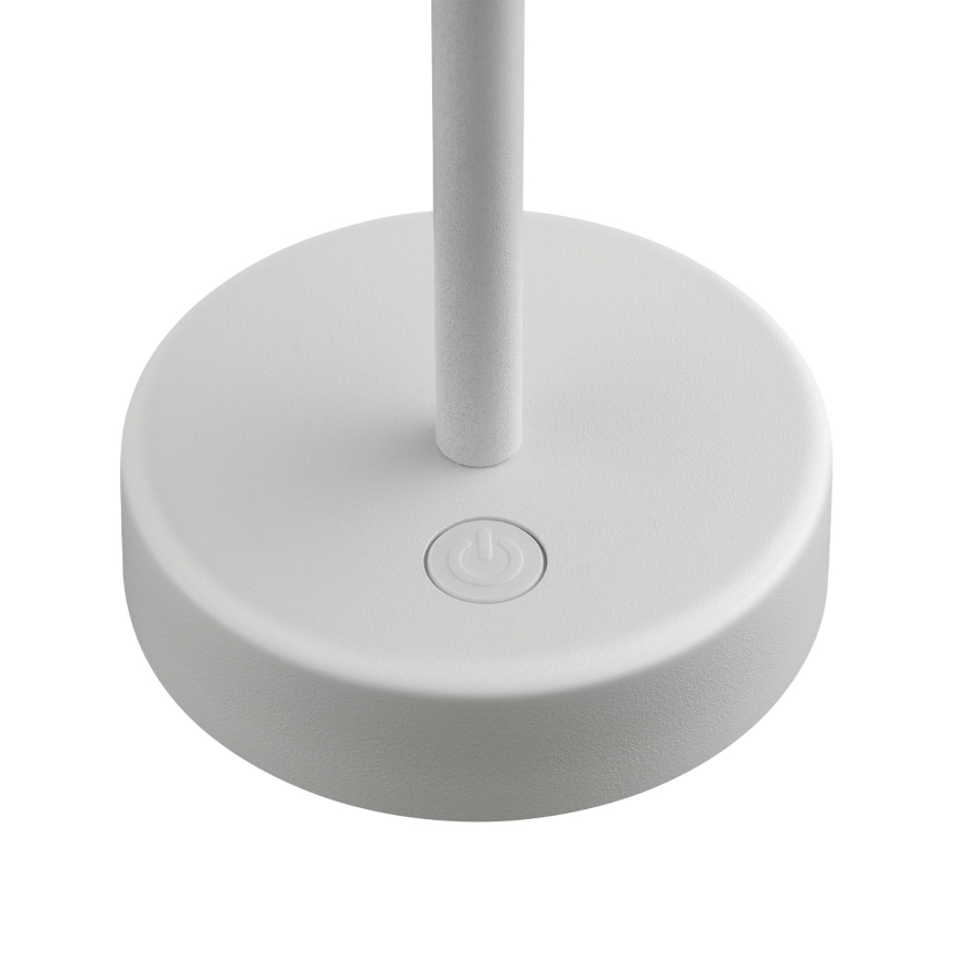 Nordlux - Dimmbare, aufladbare LED-Outdoor-Tischleuchte ELLEN LED/2,8W/3,7V IP44 weiß