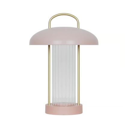 Nordlux - Dimmbare, wiederaufladbare Touch-Tischlampe MIRANO LED/3W/3,7V rosa