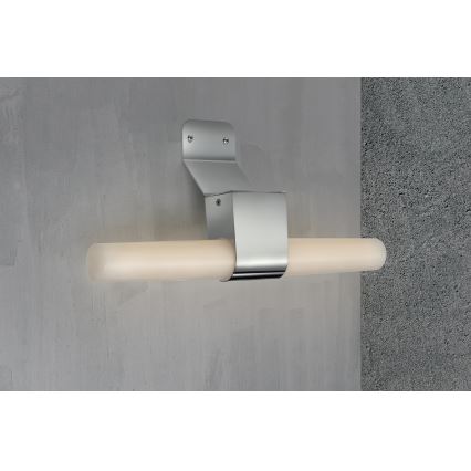 Nordlux - Dimmbare LED-Badezimmer-Spiegelbeleuchtung HELVA LED/9,5W/230V IP44 3000/4000K CRI 90 matt Chrom