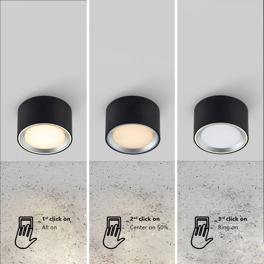 Nordlux - Dimmbare LED-Deckenleuchte FALLON LED/5,5W/230V 2700K weiß