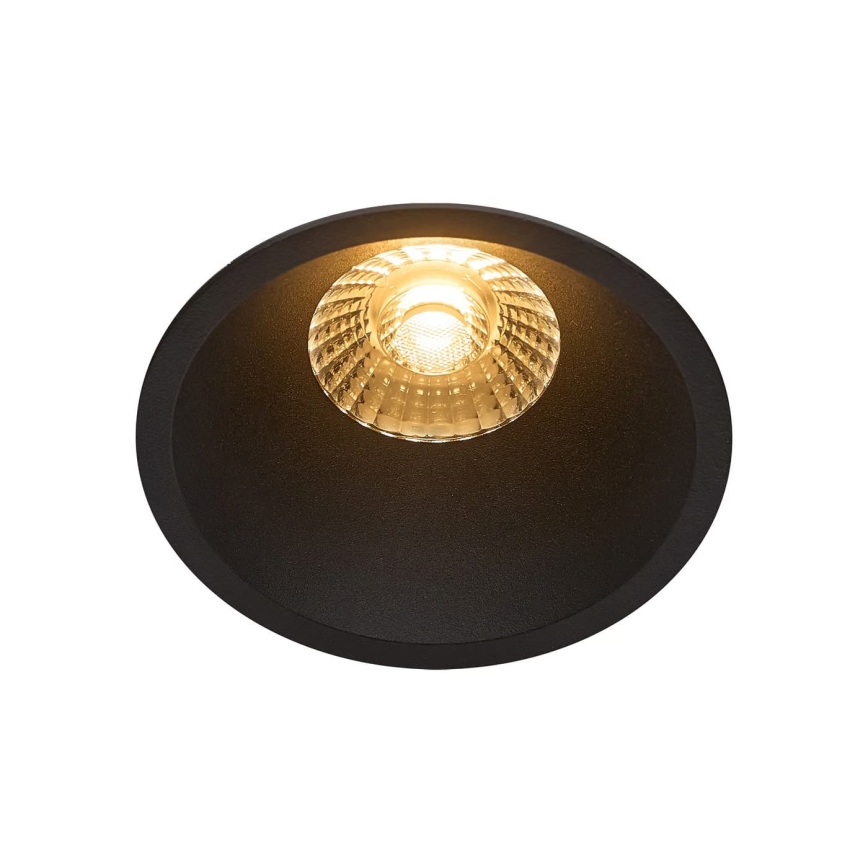 Nordlux - Dimmbare LED-Einbauleuchte für Badezimmer ALBRIC LED/8W/230V IP44 schwarz