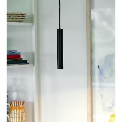 Nordlux - Dimmbare LED-Hängeleuchte an Schnur OMARI LED/4,4W/230V schwarz