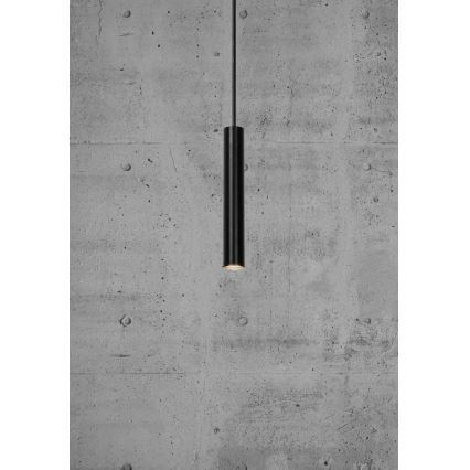 Nordlux - Dimmbare LED-Hängeleuchte an Schnur OMARI LED/4,4W/230V schwarz