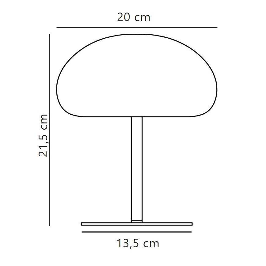 Nordlux - Dimmbare LED-Outdoor-Tischleuchte SPONGE LED/4,8W/3,7V IP65