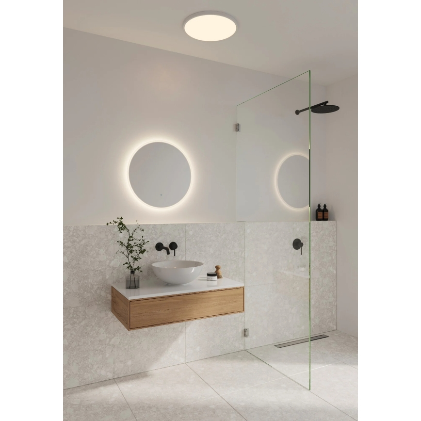 Nordlux - LED-Badezimmerspiegel mit Hintergrundbeleuchtung DOVINA LED/20W/230V 4000K Ø 60 cm IP44