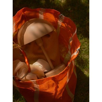 Nordlux - LED-dimmbare, wiederaufladbare Außen-Tischlampe ELLEN LED/2,8W/3,7V 2200 mAh IP44 braun