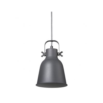Nordlux - Hängeleuchte an Schnur ADRIAN 1xE27/25W/230V d 16 cm anthrazit