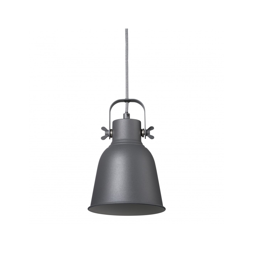 Nordlux - Hängeleuchte an Schnur ADRIAN 1xE27/25W/230V d 16 cm anthrazit