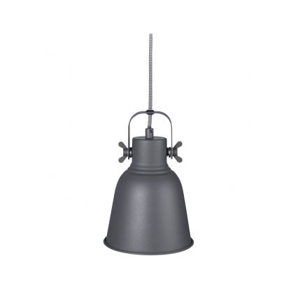 Nordlux - Hängeleuchte an Schnur ADRIAN 1xE27/25W/230V d 16 cm anthrazit