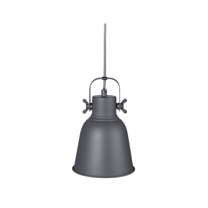 Nordlux - Hängeleuchte an Schnur ADRIAN 1xE27/25W/230V d 16 cm anthrazit