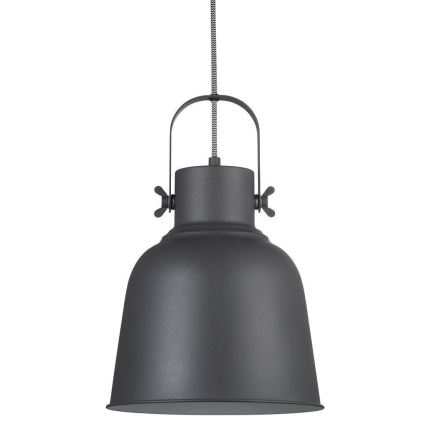 Nordlux - Hängeleuchte an Schnur ADRIAN 1xE27/40W/230V d 25 cm anthrazit