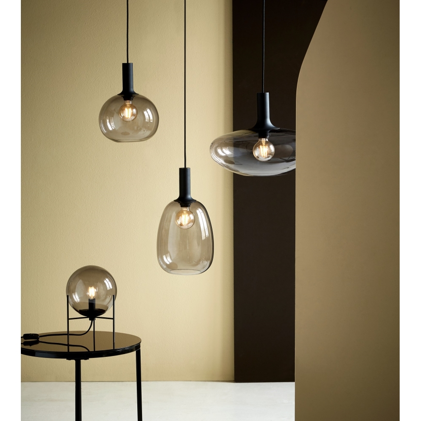 Nordlux - Hängeleuchte an Schnur ALTON 1xE27/60W/230V schwarz