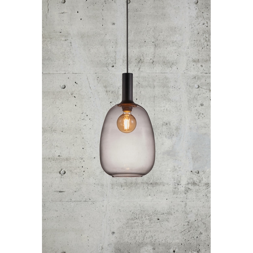 Nordlux - Hängeleuchte an Schnur ALTON 1xE27/60W/230V schwarz