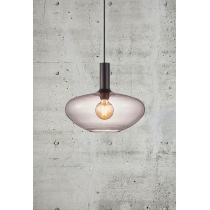 Nordlux - Hängeleuchte an Schnur ALTON 1xE27/60W/230V schwarz