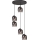 Nordlux - Hängeleuchte an Schnur BOSHI 5xE14/40W/230V