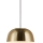 Nordlux - Hängeleuchte an Schnur CERA 1xE27/60W/230V golden
