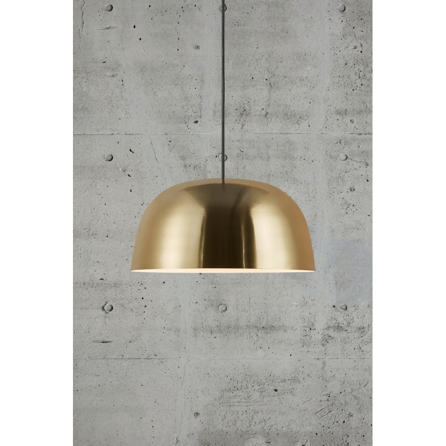 Nordlux - Hängeleuchte an Schnur CERA 1xE27/60W/230V golden