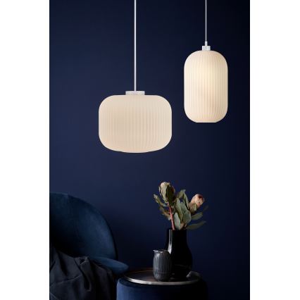 Nordlux - Hängeleuchte an Schnur MILFORD 1xE27/40W/230V d 30 cm
