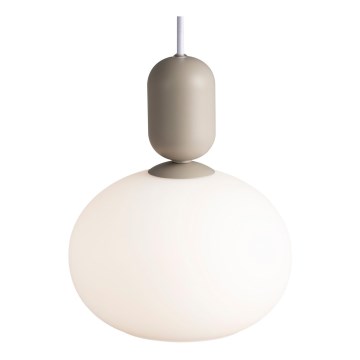 Nordlux - Hängeleuchte an Schnur NOTTI 1xE27/40W/230V grau