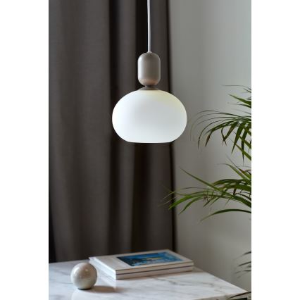 Nordlux - Hängeleuchte an Schnur NOTTI 1xE27/40W/230V grau