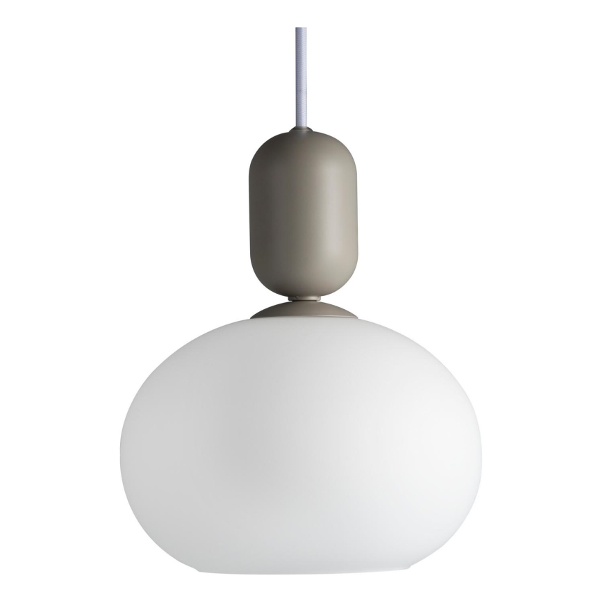 Nordlux - Hängeleuchte an Schnur NOTTI 1xE27/40W/230V grau
